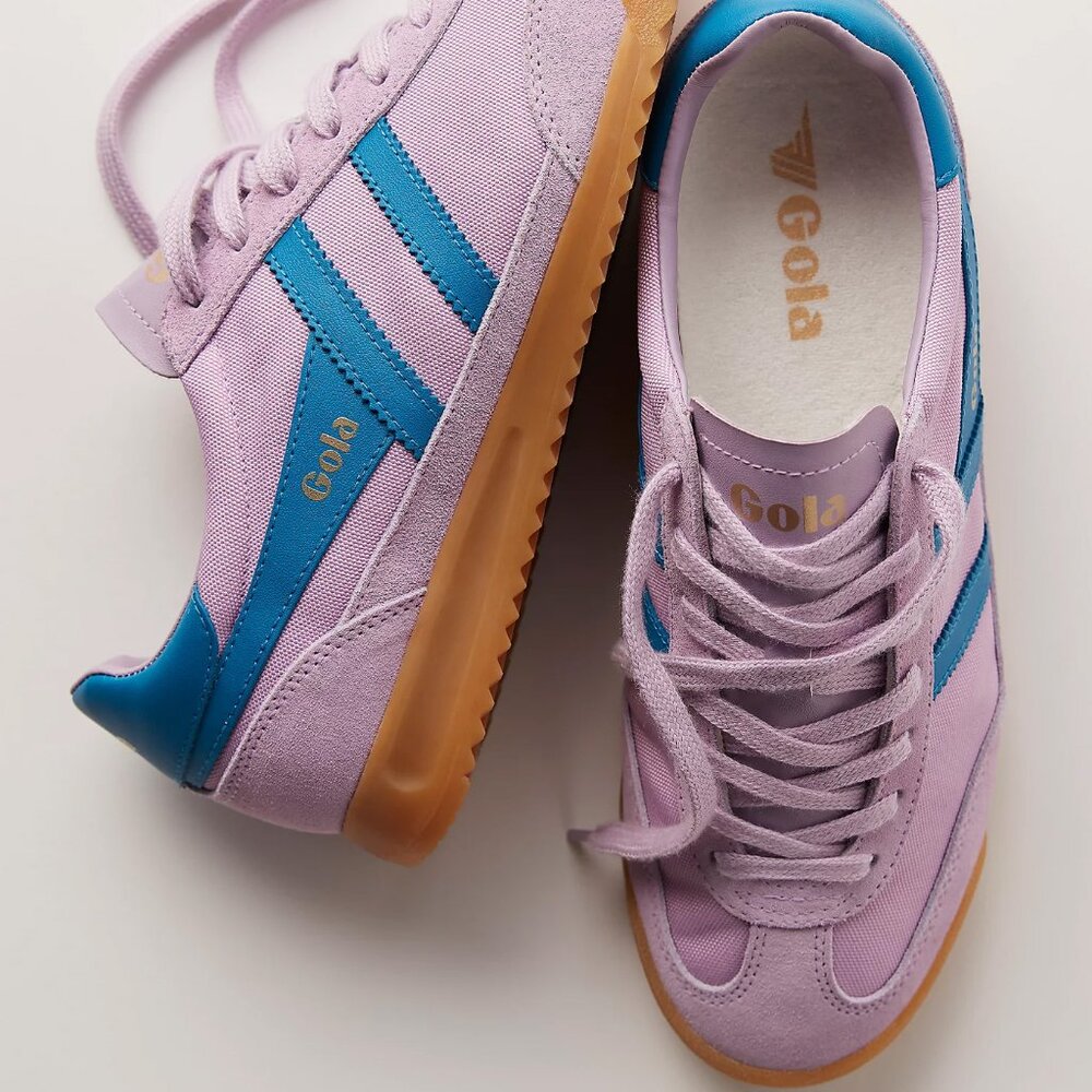 New Gola Tornado Sneakers Lilac/Santorini Size: 6.5 - Picture 3 of 11